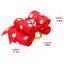 Dog Hair Bows With Rubber Bands Crystal Rhinestone For Long Hair Small Dog Cat Carousel 2