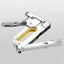 Multitool Nail Stapler Gun Furniture Stapler for Wood Door Upholstery Fra CHK12N Carousel 3