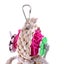 Parrot Climb Chew Toys Hanging Cockatiel Parakeet Carousel 4