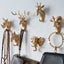 Wall Mounted Hooks Animal Head Rack Coat Caps Wall Hanger Horse Giraffe E CHK12N Carousel 2
