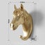 Wall Mounted Hooks Animal Head Rack Coat Caps Wall Hanger Horse Giraffe E CHK12N Carousel 1