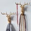 Wall Mounted Hooks Animal Head Rack Coat Caps Wall Hanger Horse Giraffe E CHK12N Carousel 7