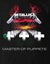 Metallica T Shirt Master of Puppets Band Logo Official Mens Long Sleeve Carousel 3
