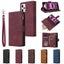 Wallet Multi-card Zipper Leather Case For Xiaomi Redmi Note 12 Pro Plus 11S 11E Carousel 2