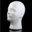 Female White Deflection Head Polystyrene Styrofoam Foam Head Model Stand CHK12N Carousel 1