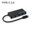USB Hub USB 3.0 4 PORT Type C HUB High Speed Data cable Convertor adapter CHK12N Carousel 4