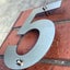 120mm Floating Stainless Steel House Numbers Outdoor Address Signs Metal CHK12N Carousel 1