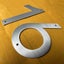 120mm Floating Stainless Steel House Numbers Outdoor Address Signs Metal CHK12N Carousel 2