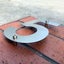 120mm Floating Stainless Steel House Numbers Outdoor Address Signs Metal CHK12N Carousel 4