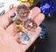 NAIERDI 20mm/30mm/40mm Round Diamond Crystal Glass Knobs Cupboard Pulls C CHK12N Carousel 9