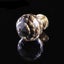 NAIERDI 20mm/30mm/40mm Round Diamond Crystal Glass Knobs Cupboard Pulls C CHK12N Carousel 10