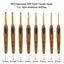 8Pcs Mix Size 2.5mm-6mm Crochet Hook Knit Weave Yarn Craft Knitting Needl CHK12N Carousel 9