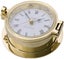 Royal Mariner® Barometer and Clock LARGE SOLID cast brass Carousel 3