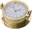Royal Mariner® Barometer and Clock LARGE SOLID cast brass Carousel 4