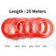 0.2MM 1/2/3/5/8/10mm 25M Strong Acrylic Adhesive PET Red Film Clear Doubl CHK12N Carousel 3