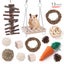 Combination Hamsters Rabbit Rat Toys Hamster Toys Set Pet Rabbit Guinea P CHK12N Carousel 3