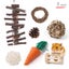 Combination Hamsters Rabbit Rat Toys Hamster Toys Set Pet Rabbit Guinea P CHK12N Carousel 4