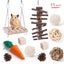 Combination Hamsters Rabbit Rat Toys Hamster Toys Set Pet Rabbit Guinea P CHK12N Carousel 6