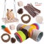 Combination Hamsters Rabbit Rat Toys Hamster Toys Set Pet Rabbit Guinea P CHK12N Carousel 17