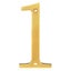 Golden 10cm Exterior House Number for Home Apartment Door Numbers Outdoo CHK12N Carousel 1