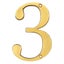 Golden 10cm Exterior House Number for Home Apartment Door Numbers Outdoo CHK12N Carousel 7