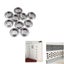 10 Pieces Housing Cover Stainless Steel Round Ventilation Hole Grid CHK12N Carousel 5