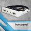 Durable Front Panel Wear-resistant 9 Pin to 4 Port HUB Floppy Bay PC Case CHK12N Carousel 6