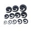 12Pcs Acrylic Spiral Ear Plug Stretching Tapers Body Jewelry Acrylic Ear CHK12N Carousel 4