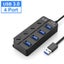 HUB USB 3.0 USB Splitter 2.0 4-in-1 USB Adapter Multi-Port Independent Po CHK12N Carousel 1