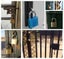4-Digit Number Combination Padlock Waterproof Strong Hardened Suitable fo CHK12N Carousel 12