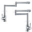 BAKALA 304 Stainless Steel Lead-free Folding Kitchen Faucet Mixer 360 Deg CHK12N Carousel 5