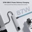 USB Type C HUB 8 in 1 Splitter To Multi-interface Docking Station Laptop CHK12N Carousel 8