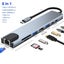 USB Type C HUB 8 in 1 Splitter To Multi-interface Docking Station Laptop CHK12N Carousel 15