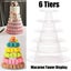 6-layer Macarons Display Tower Plastic Macaron Tower Stand Fondant Cake S CHK12N Carousel 5
