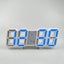 Quality 3D LED Wall Clock Modern Digital Wall Table Clock Watch Desktop A CHK12N Carousel 18