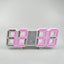 Quality 3D LED Wall Clock Modern Digital Wall Table Clock Watch Desktop A CHK12N Carousel 13