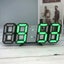 Quality 3D LED Wall Clock Modern Digital Wall Table Clock Watch Desktop A CHK12N Carousel 17