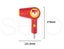 Low Heat Speed Hair Dryer Baby Infant Kid Grooming Blow Hairdryer Blower Red Carousel 8