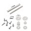 Stainless Steel Toilet Seat Hinge Universal Adjustable Replacement Flush CHK12N Carousel 5