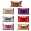 Solid Glitter Cushion Cover Sequin Bling Throw Pillow Case 30 x 50cm Cafe CHK12N Carousel 2
