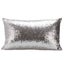 Solid Glitter Cushion Cover Sequin Bling Throw Pillow Case 30 x 50cm Cafe CHK12N Carousel 10