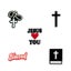 5pcs Set Christians Croc Charms for Women Men Jesus Croc Accessory for Ki CHK12N Carousel 3