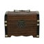 Wood Piggy Bank Safe Money Box Savings With Lock Wood Legendary Brown Fas CHK12N Carousel 3