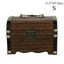 Wood Piggy Bank Safe Money Box Savings With Lock Wood Legendary Brown Fas CHK12N Carousel 6