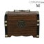 Wood Piggy Bank Safe Money Box Savings With Lock Wood Legendary Brown Fas CHK12N Carousel 10