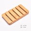 Bamboo Case Tray Wooden Prevent Mildew Drain Soap Box Natural Bamboo Dish CHK12N Carousel 12