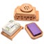 Bamboo Case Tray Wooden Prevent Mildew Drain Soap Box Natural Bamboo Dish CHK12N Carousel 14