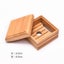 Bamboo Case Tray Wooden Prevent Mildew Drain Soap Box Natural Bamboo Dish CHK12N Carousel 16