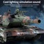 Remote Control Tank for Boys,RC Tank,Alloy Material with Smoke Effect, Lights &# Carousel 4