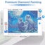 HUACAN 5d Diy Diamond Painting Owl Animal Diamond Art Full Drill Embroide CHK12N Carousel 17